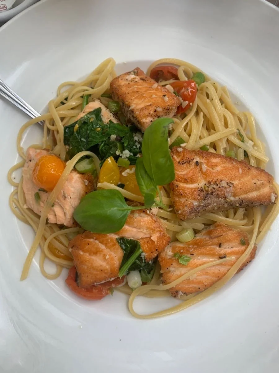 The Salmon Pasta 