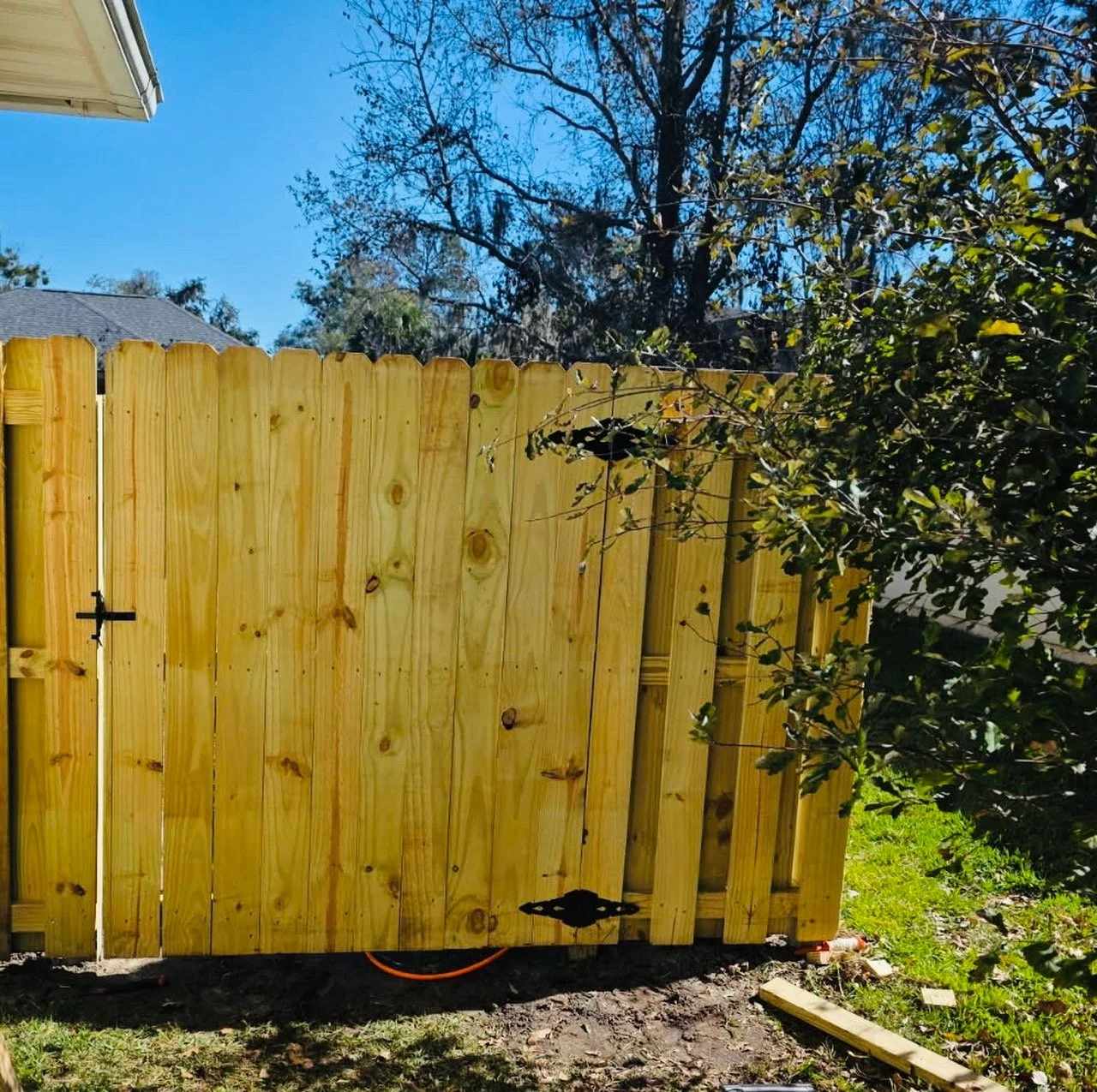 New Fence installation