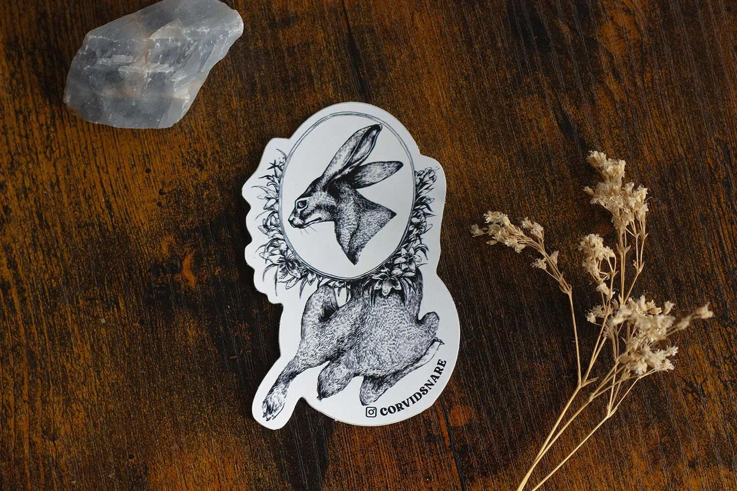 Hare -Vinyl Sticker