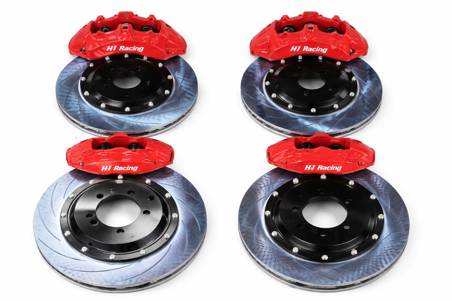6 Piston Front 4 Piston Rear H1 Racing Brake Kit