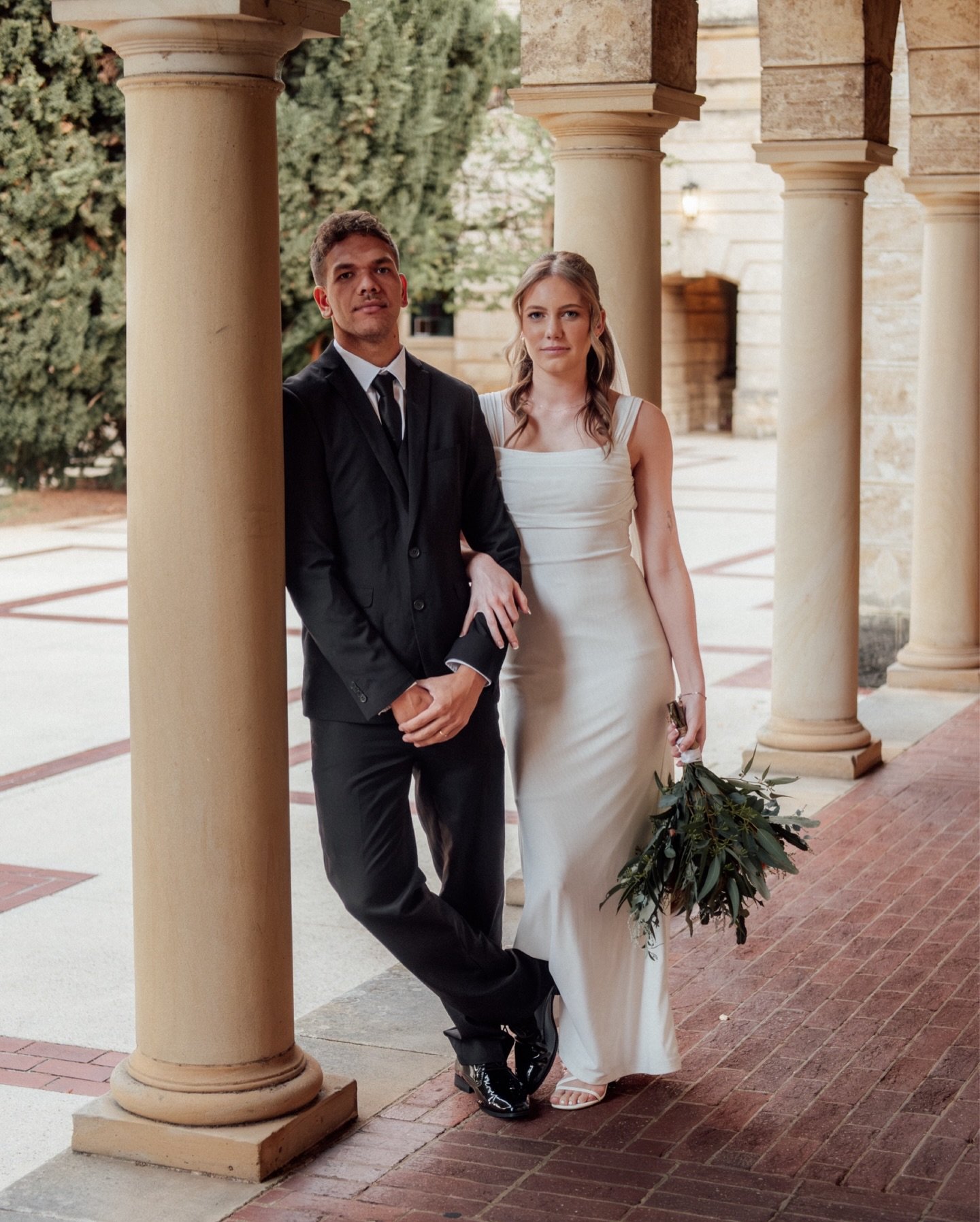 Tim &amp; Bonnie ☀️
this is one of those &lsquo;pinch me&rsquo; moments, these two are two of the best and now they&rsquo;re one. 
-
-
#perthwedding #perthweddingphotographer #waweddingphotographer #wawedding #uwa