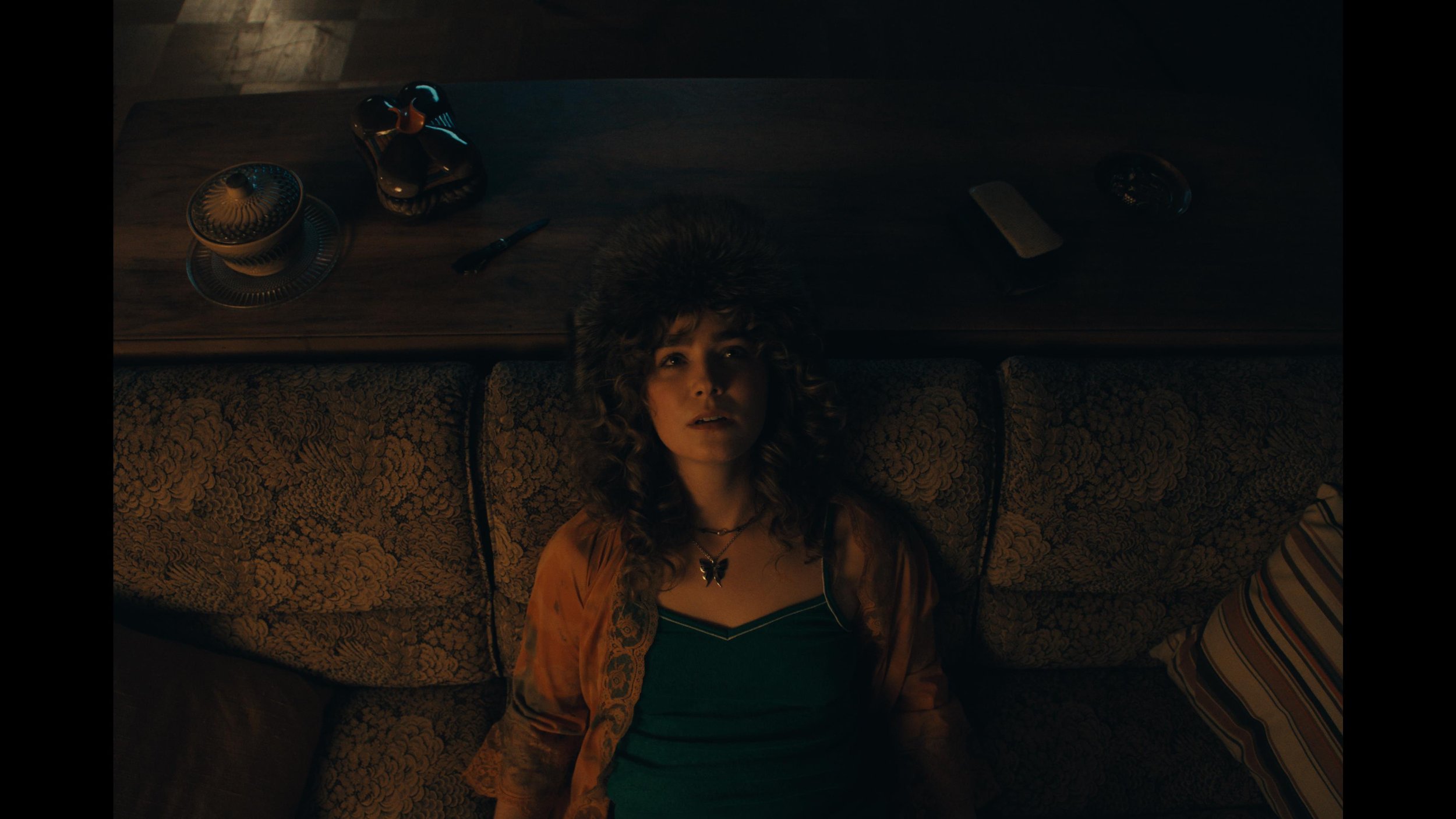 Hayley Lu Richardson in PONIES TV series, cinematography by Callan Green ACS NZCS 