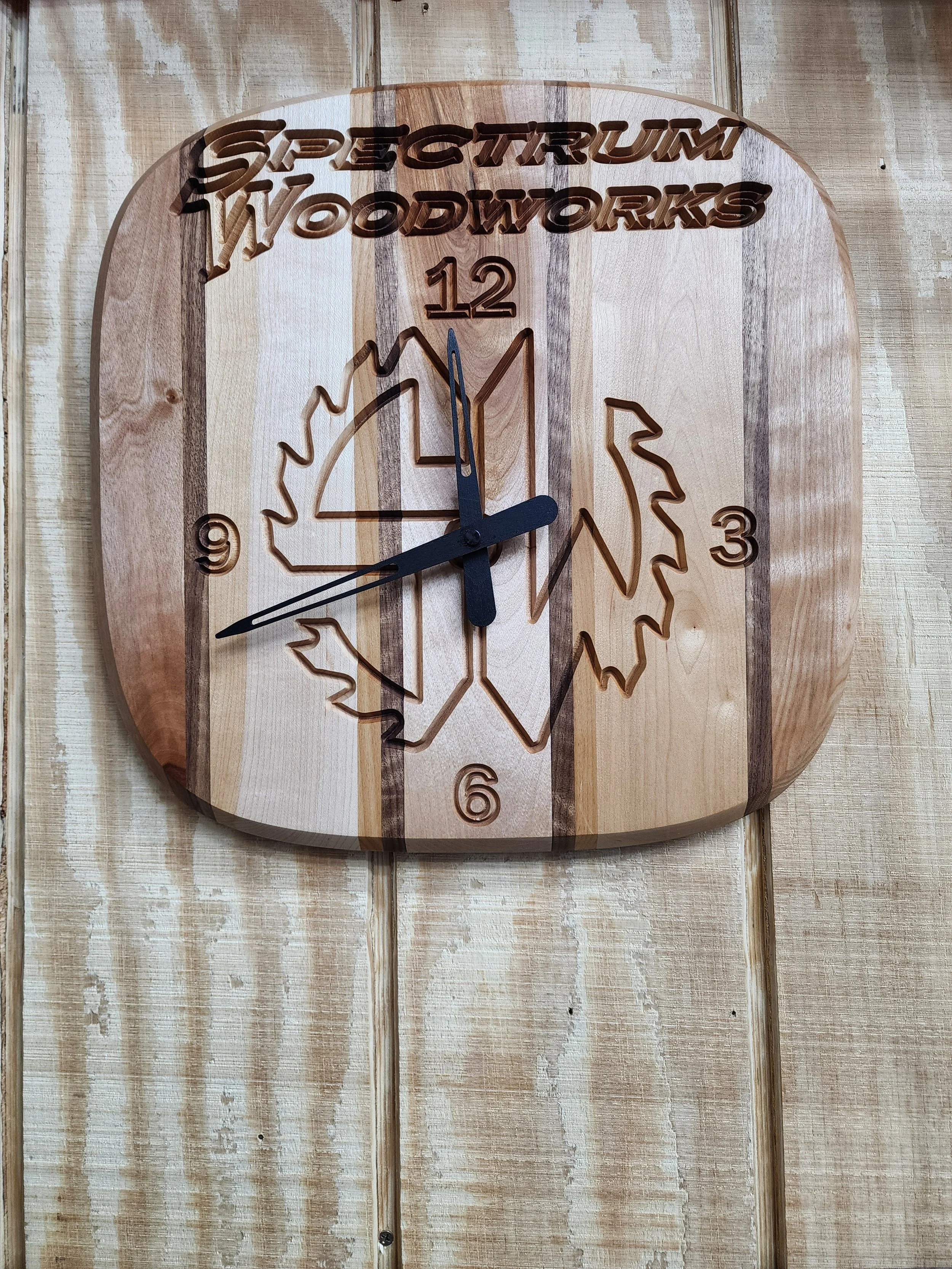 Walnut, Birch, Maple, & Alder CNC