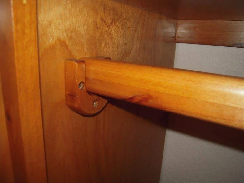 My design for all my hanging rods and supports.