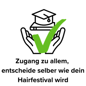 Two hands holding a university hat symbolizing - the freedom to decided what and when to learn