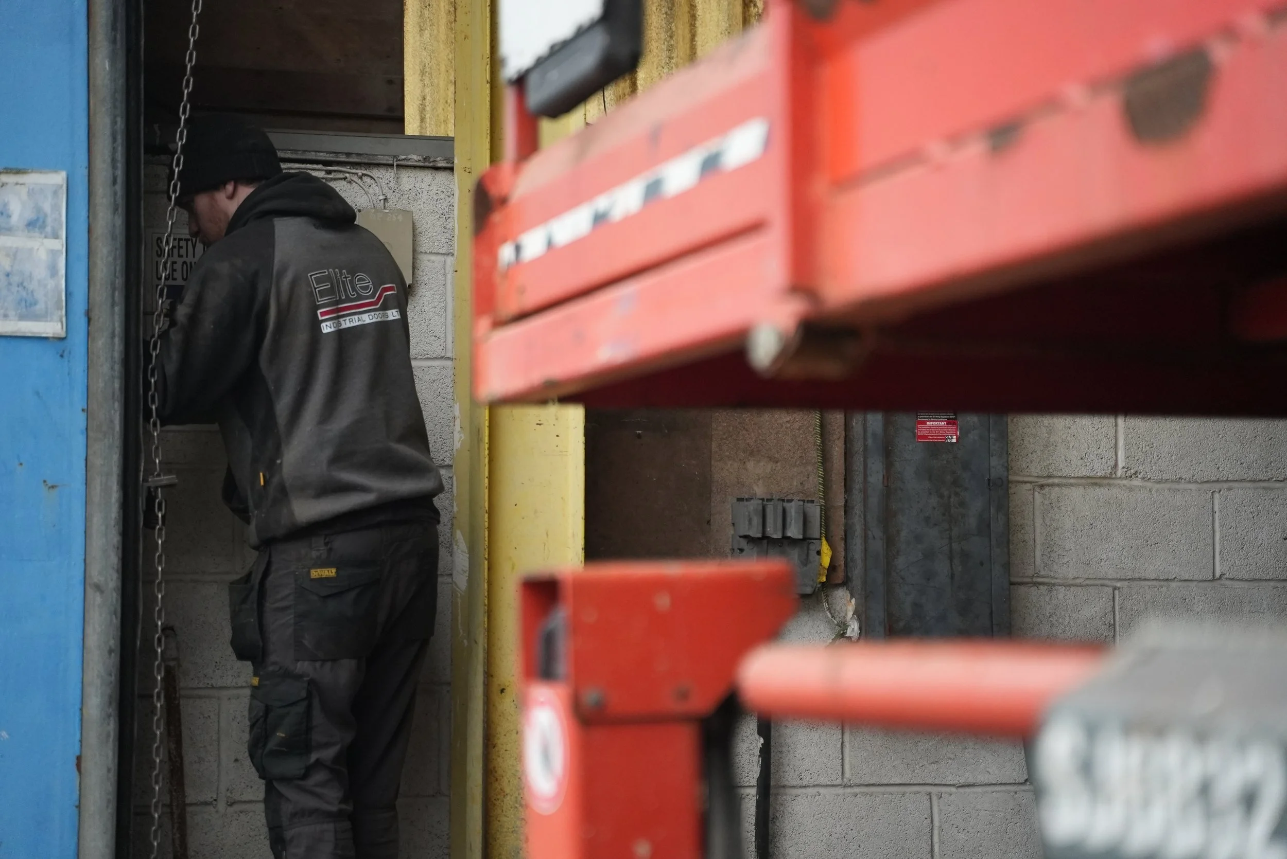 An Industrial Rollershutter upgrade..