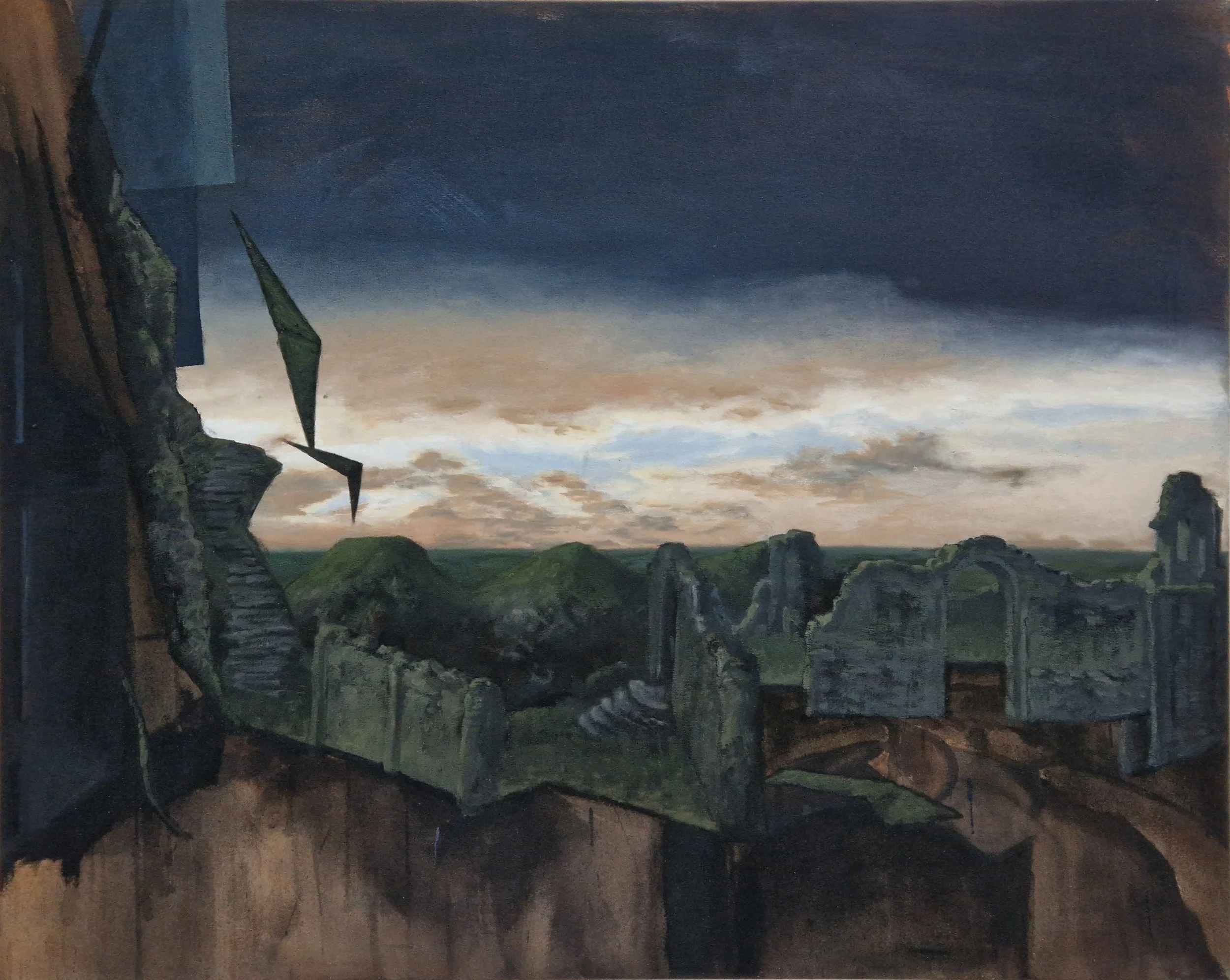 Penance, 2025, oil on canvas, 100 x 80cm