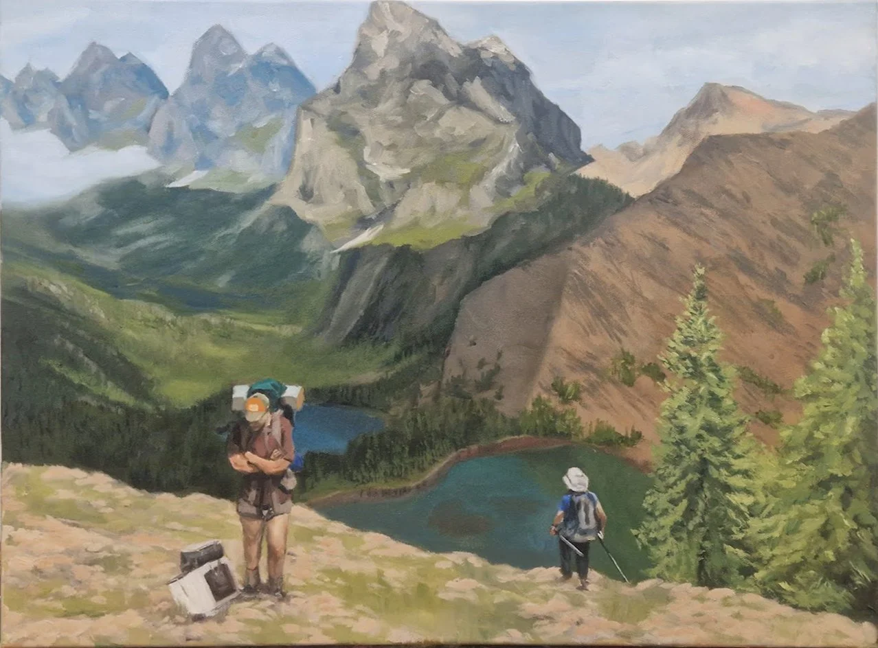 Inconceivable Object, 2024, oil on canvas, 50 x 40cm