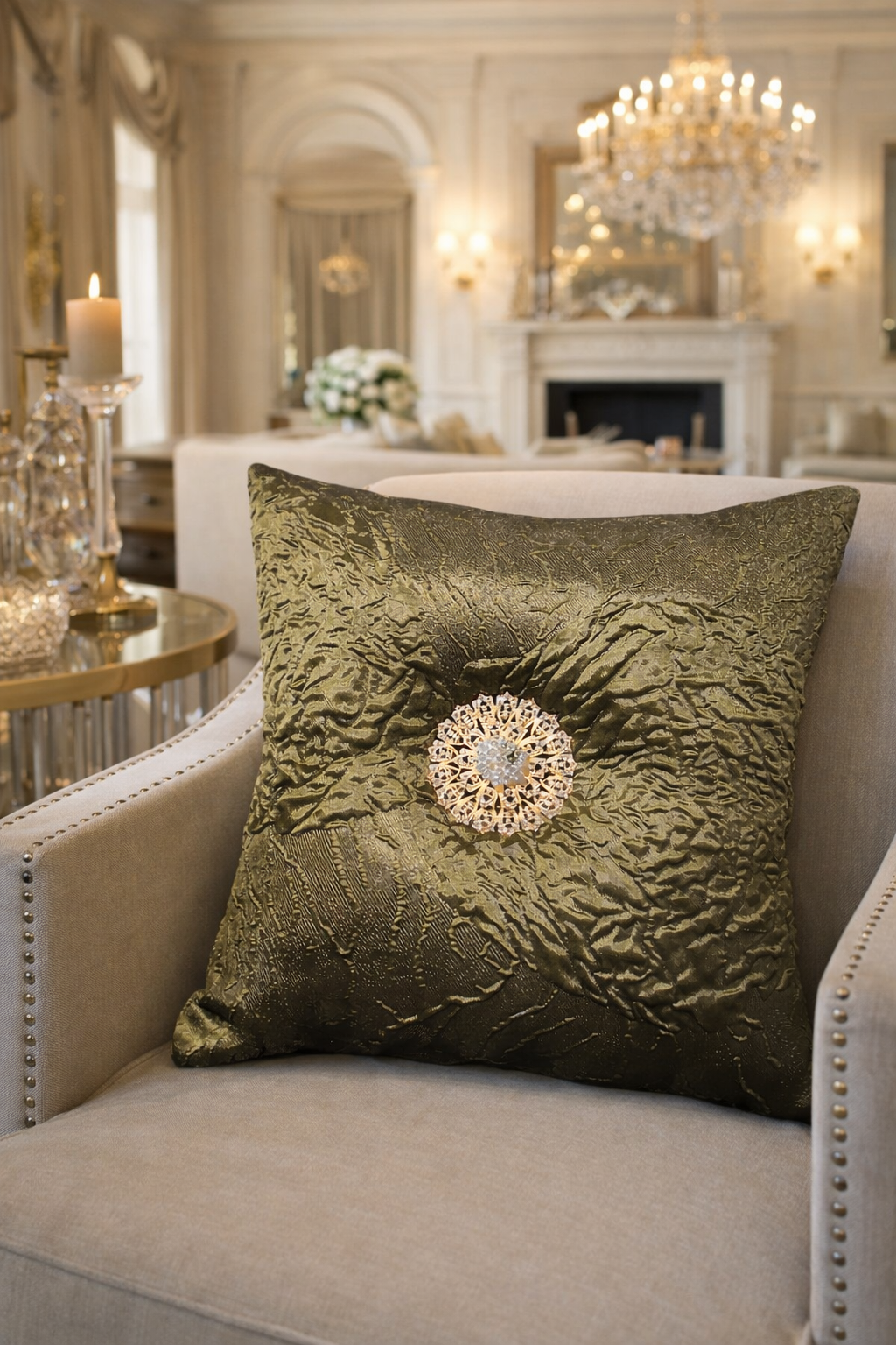 Olive Decorative Pillow