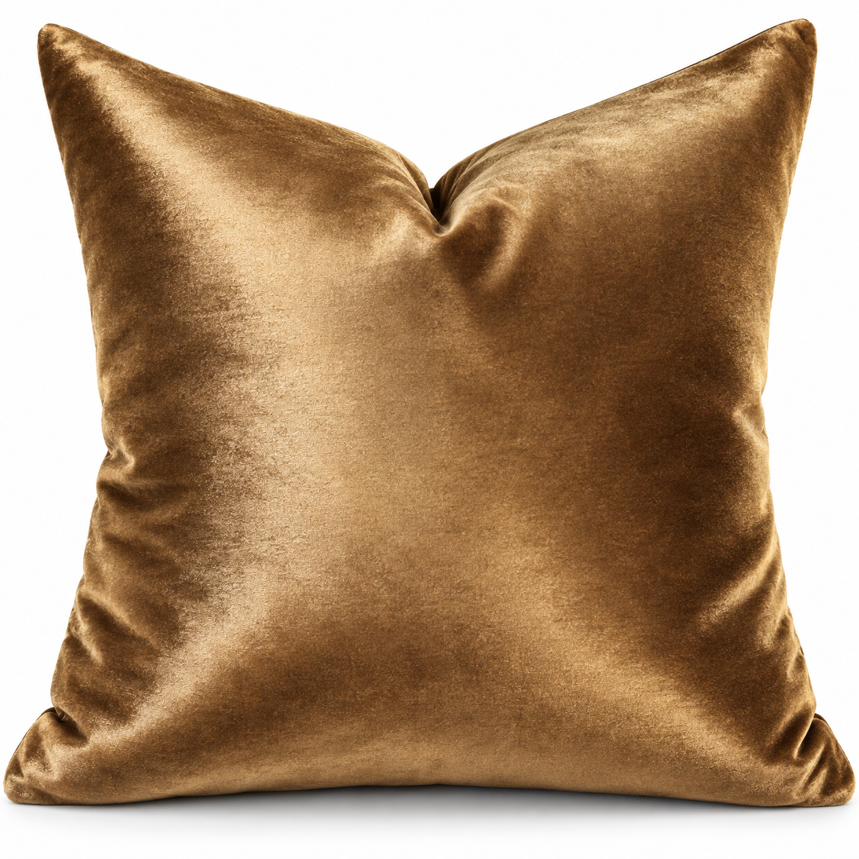 cocoa desiree No. 010 Antique Gold Velvet throw pillow.png