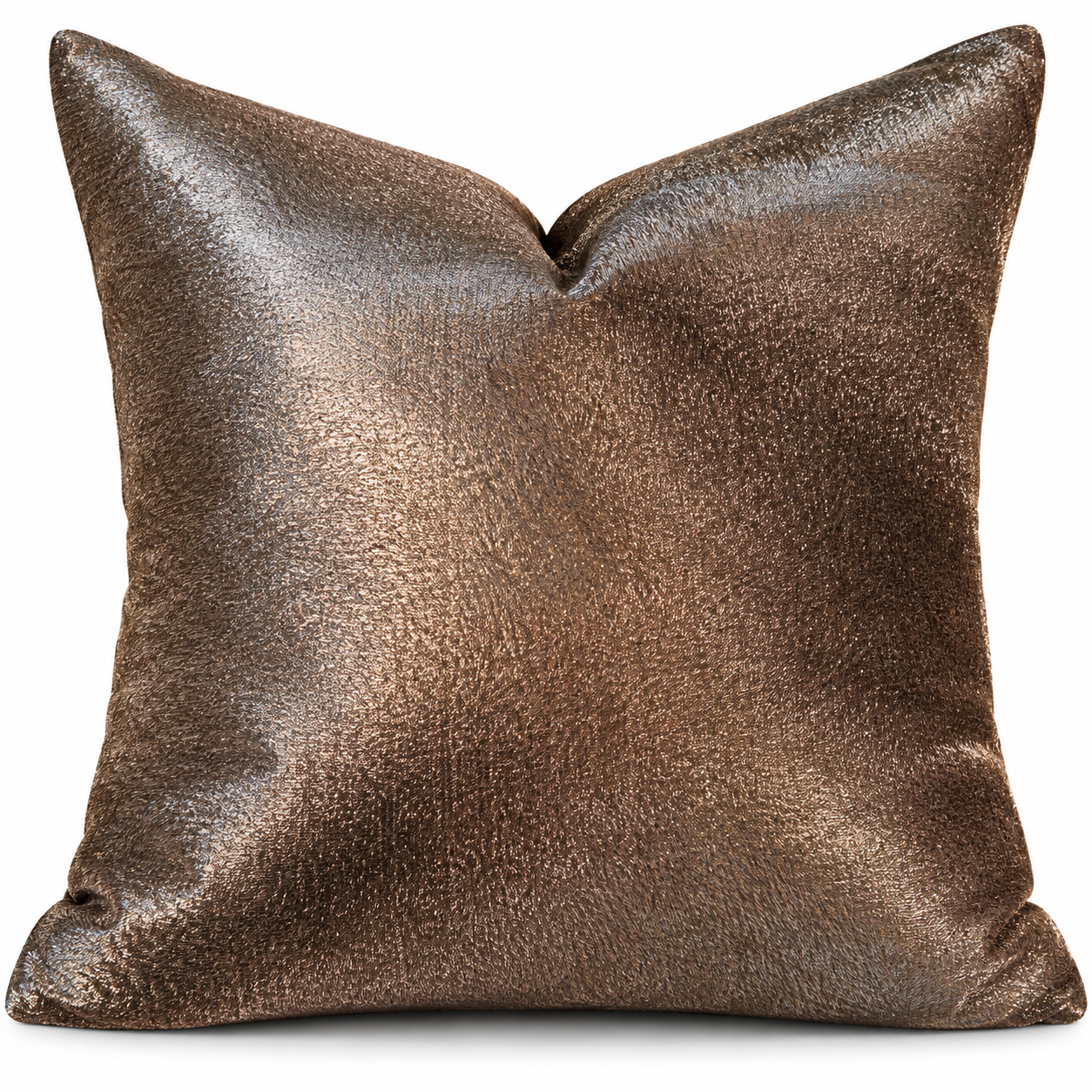 cocoa desiree No. 009 Bronze Fur throw pillow.png