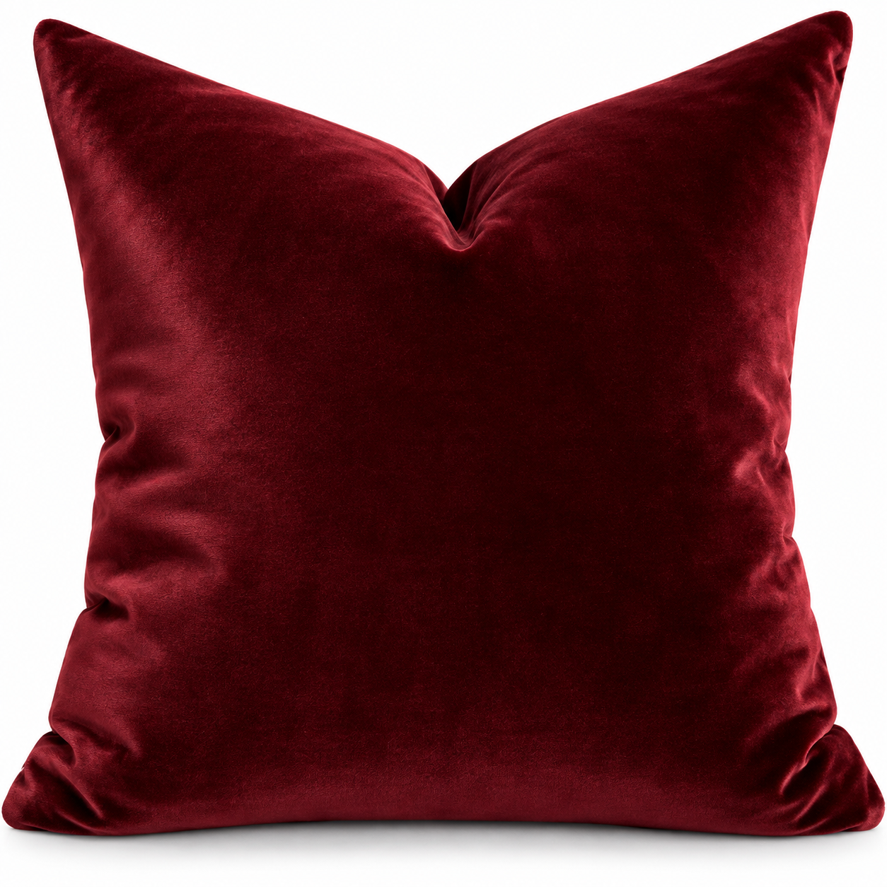 cocoa desiree No. 018 Burgundy Velvet throw pillow.png