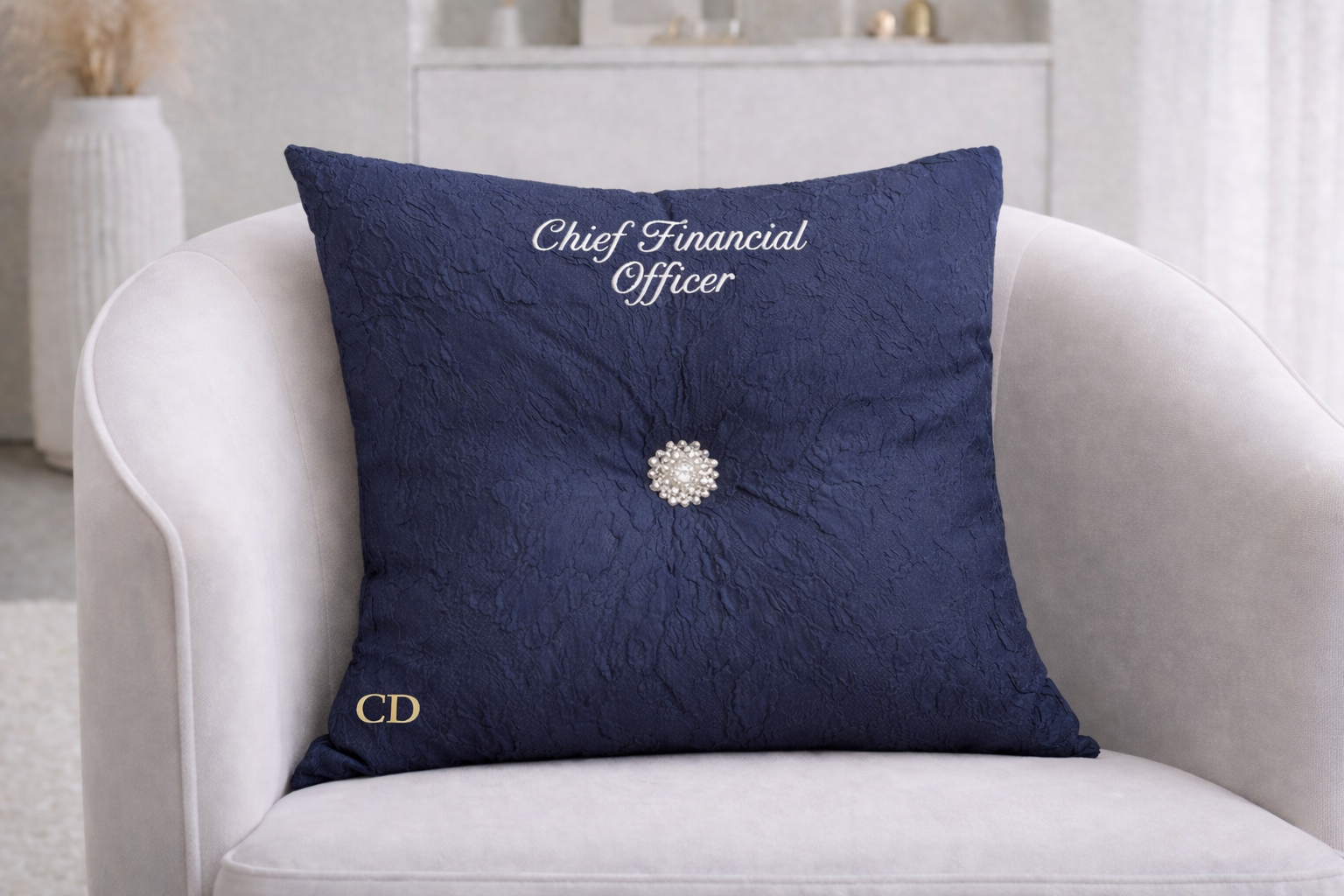 KATIE - THE EXECUTIVE SEAT 
A custom-designed statement piece created to bring presence and refinement to a newly established executive office. 
The design was intended to mark a  meaningful transition - bringing a sense of pride, identity, & quiet c