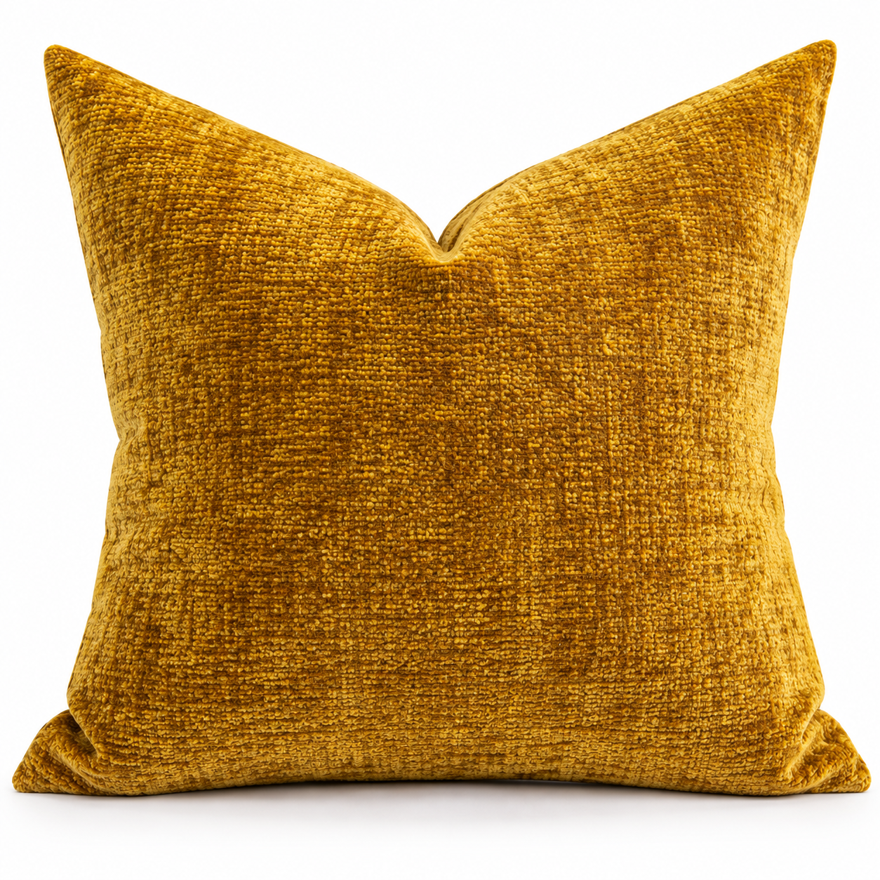 cocoa desiree No. 002 Mustard Gold throw pillow.png