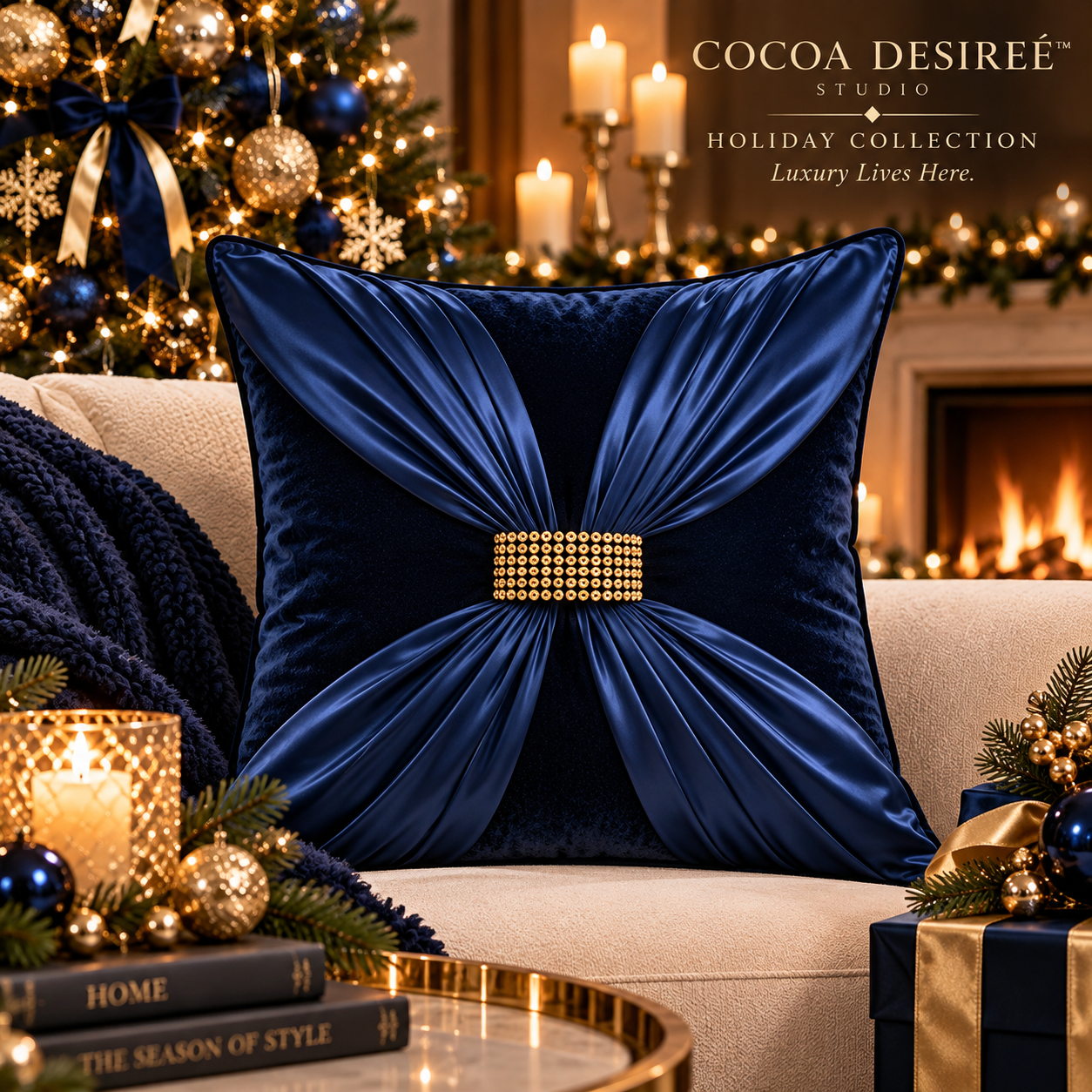 cocoa desiree holiday lux blue throw pillow.png