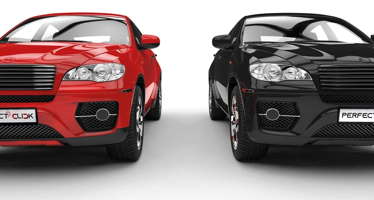 Quer- und Hochformat für Autos aus Alu und Kunststoff