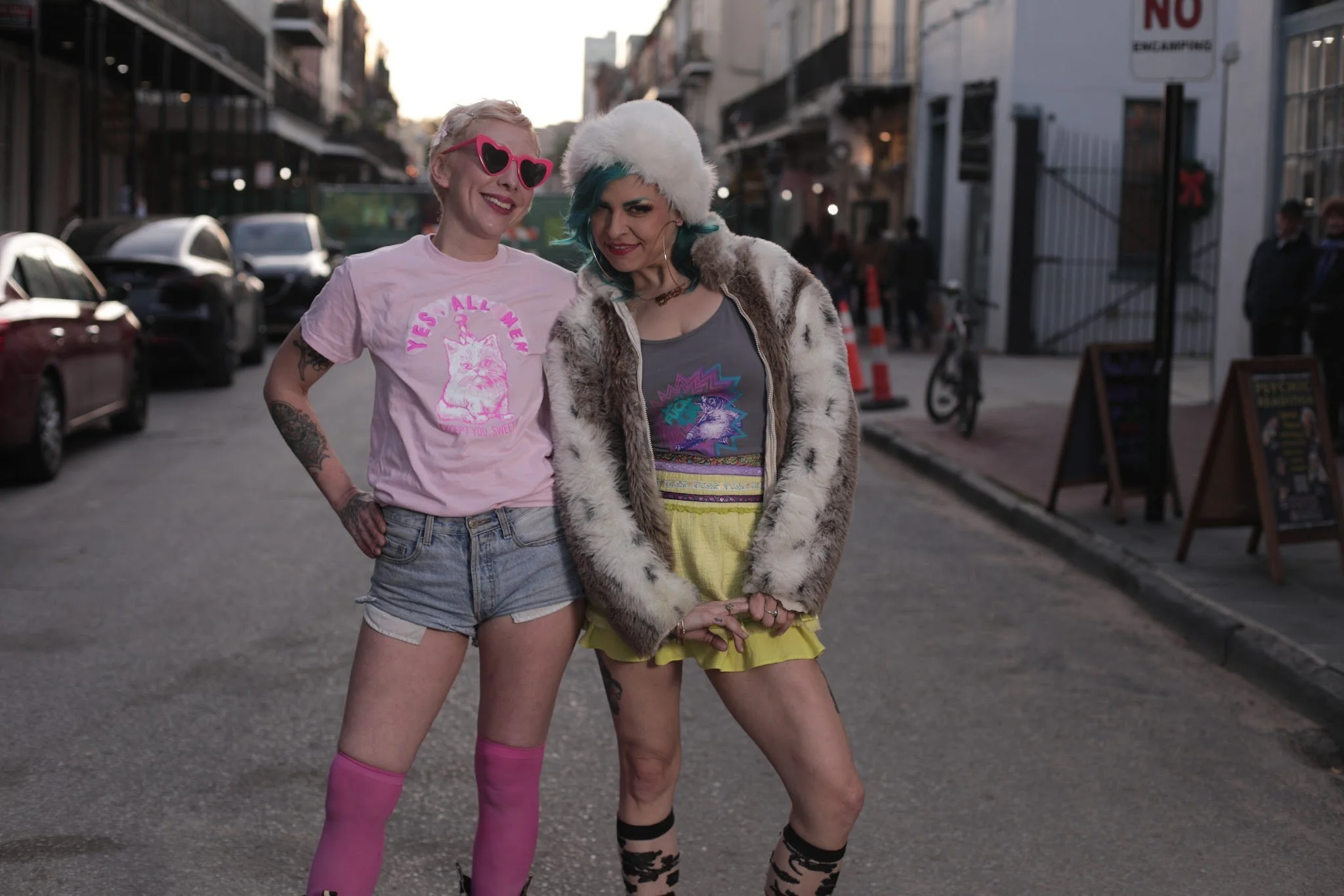 “YES ALL MEN” LT PINK T-SHIRT