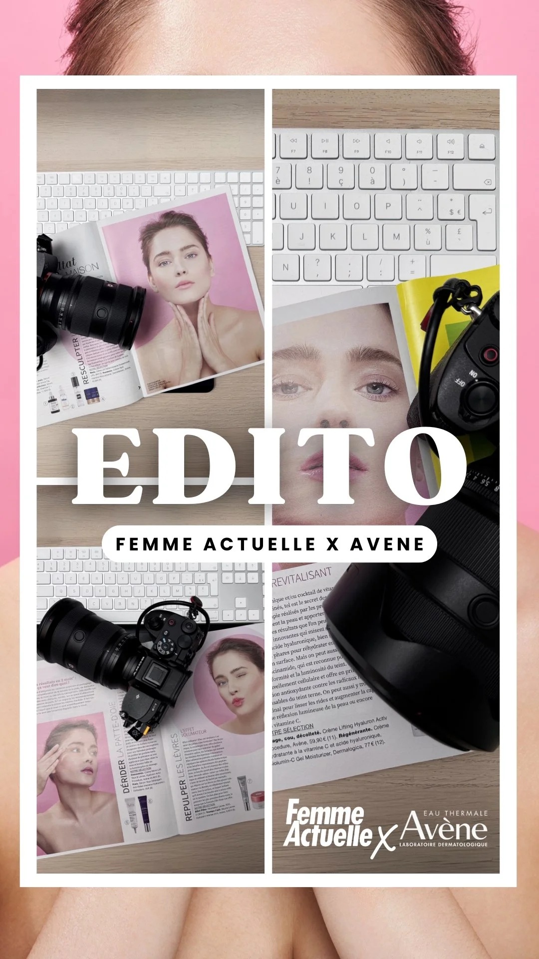 Studio et Agence iso 404 - Rodolphe Debyser - Photographe Rennes - Femme Actuelle Magazine - Dossier Spécial Beauté Cheveux avec L'Oréal