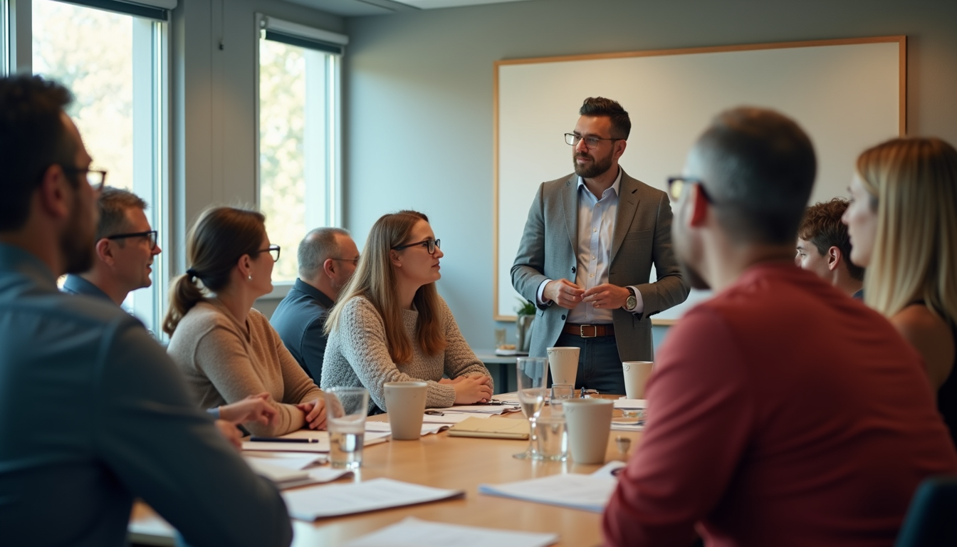 Cohésion d'équipe renforcée grâce aux ateliers immersifs