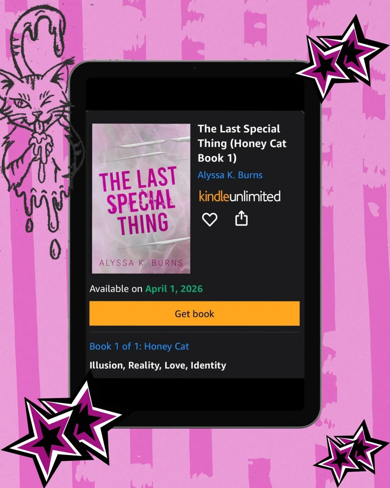 Oh hey 👀 my book is hitting Kindle Unlimited tomorrow!! ✨📚 Add it to your KU now and it&rsquo;ll be automatically delivered tomorrow!
