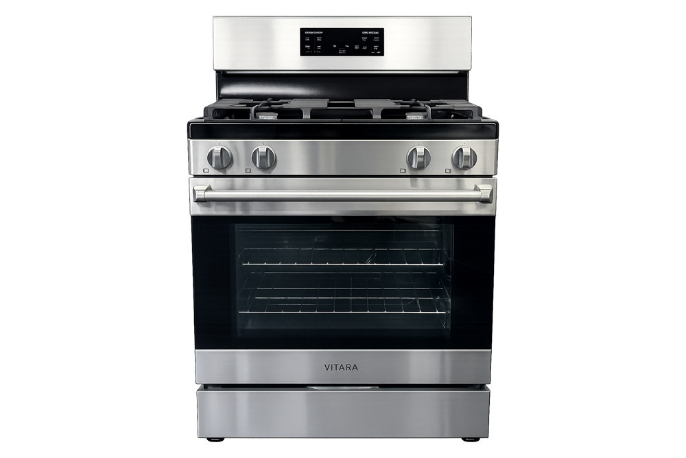 30" Rear Control Gas Range – 4.8 cu.ft. Oven