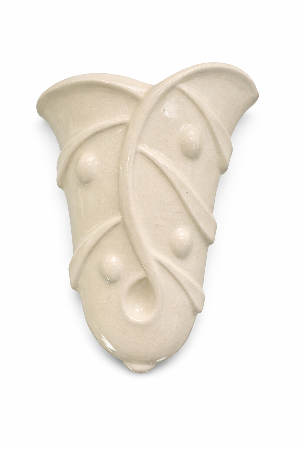 Elegant Art Nouveau ceramic vase