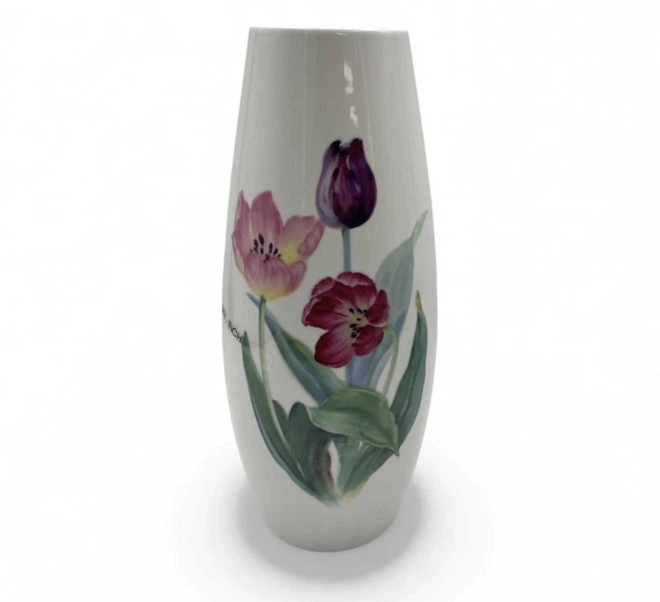 Nippon Hand-Painted Floral Vase