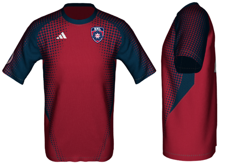 Authentic #40 BNL Stars 40th Season Home Jersey – Custom Adidas Crew Neck