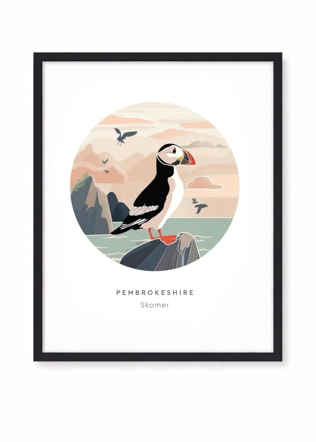 Skomer Print