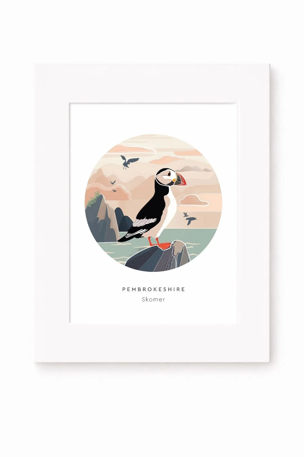 Skomer Print