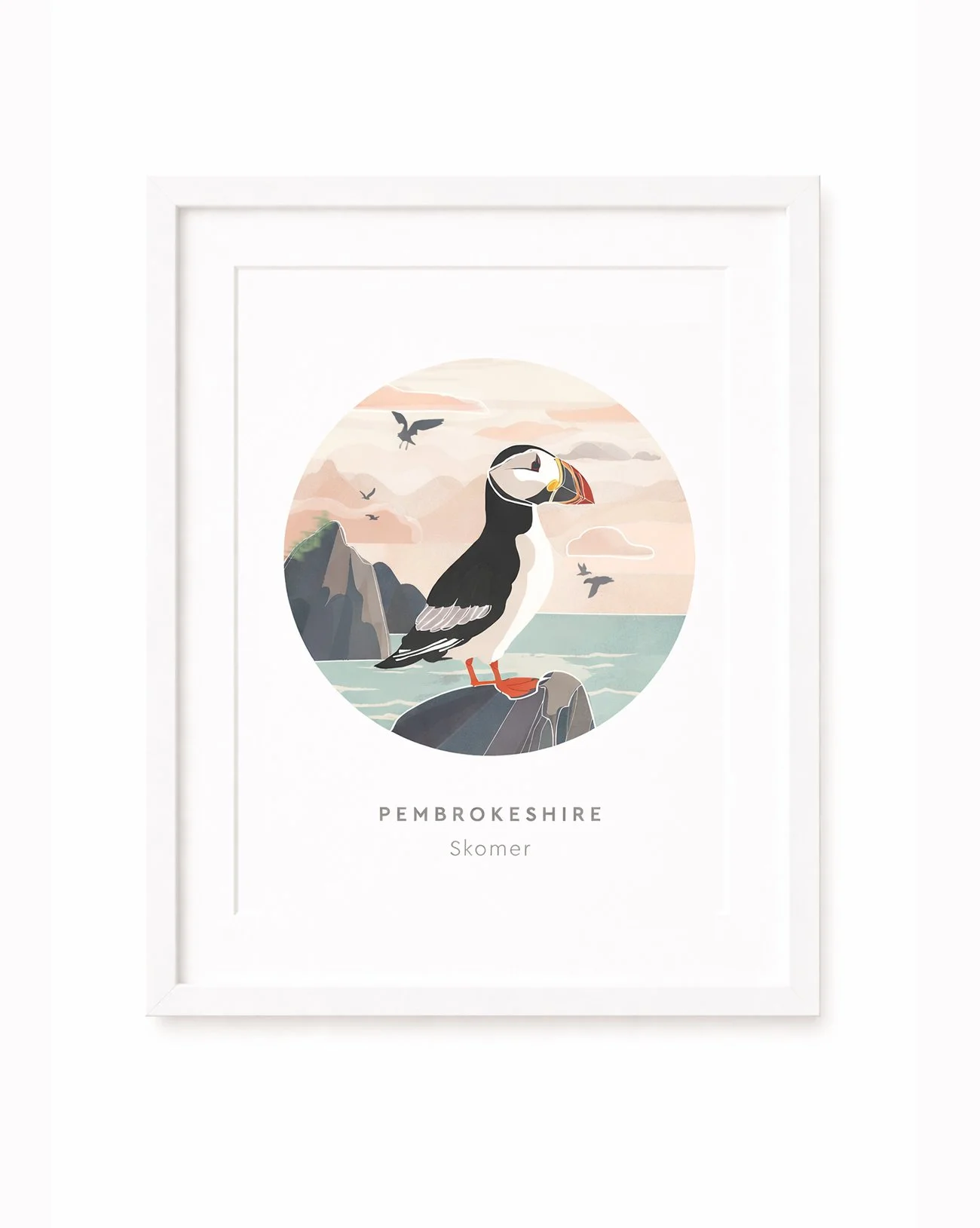 Skomer Print