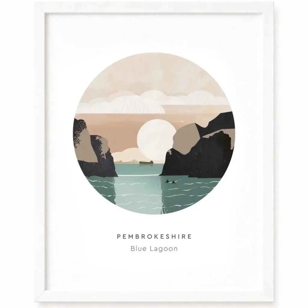 Blue Lagoon Print