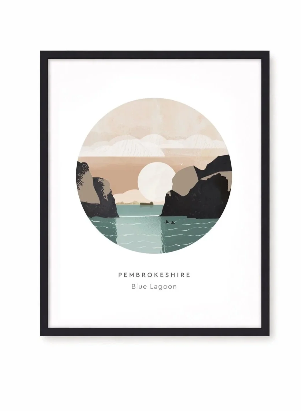 Blue Lagoon Print