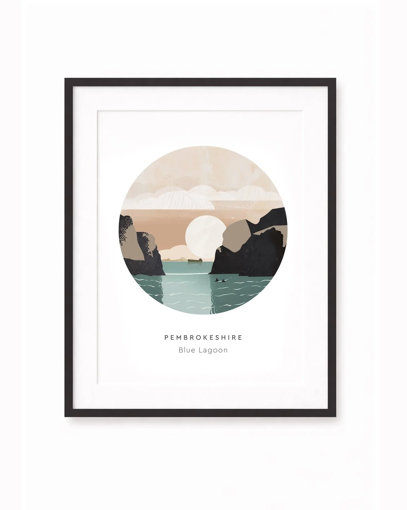 Blue Lagoon Print