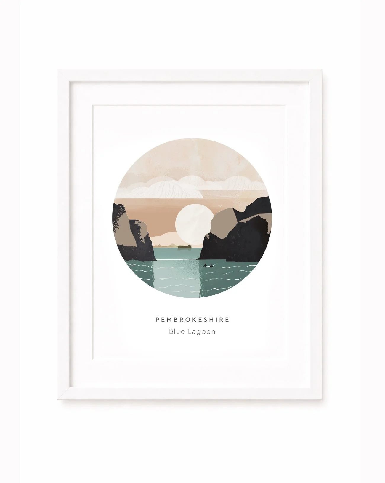 Blue Lagoon Print