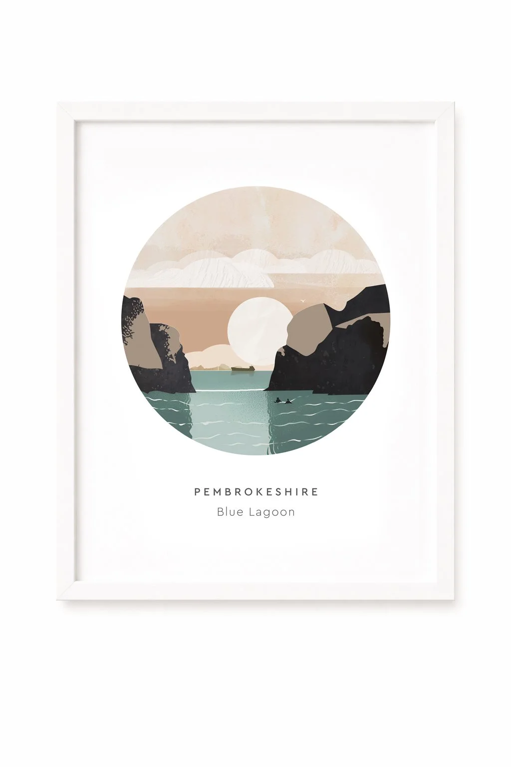 Blue Lagoon Print