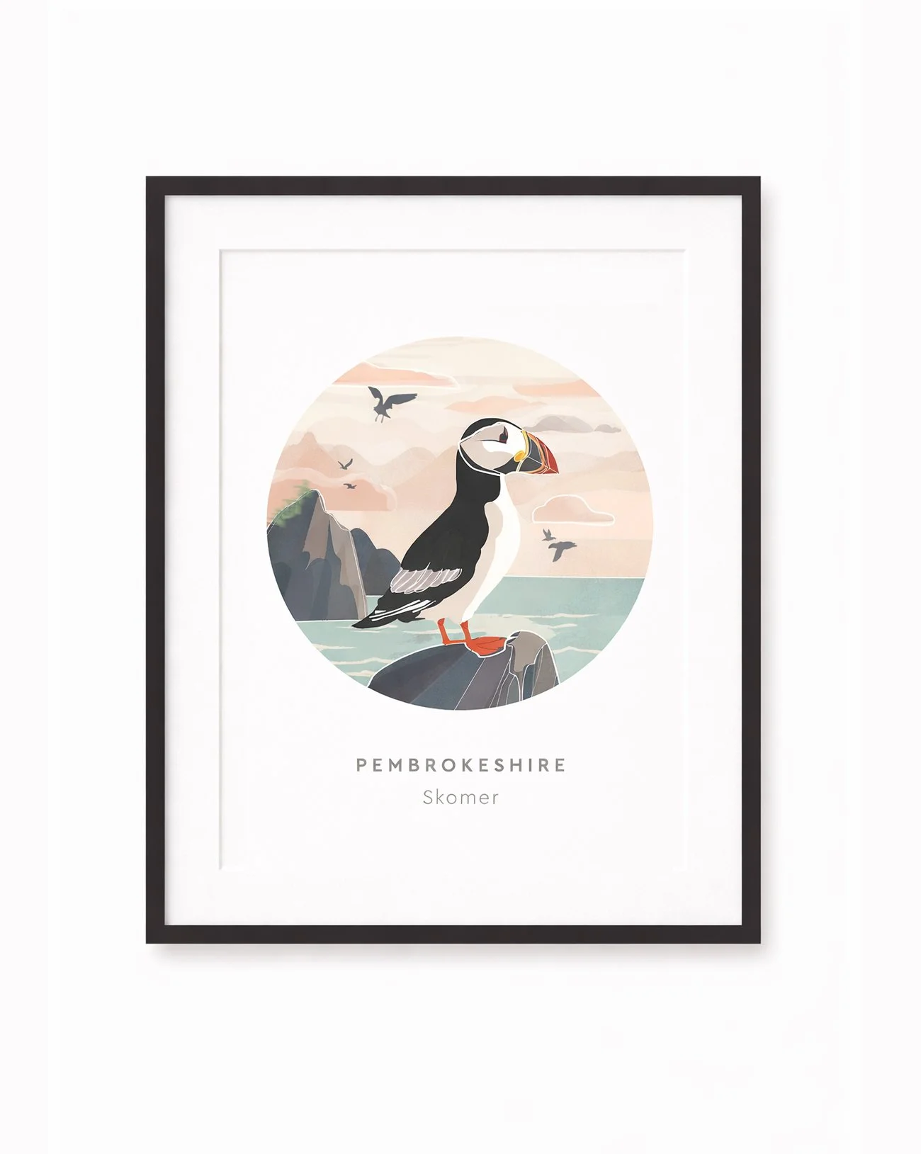 Skomer Print