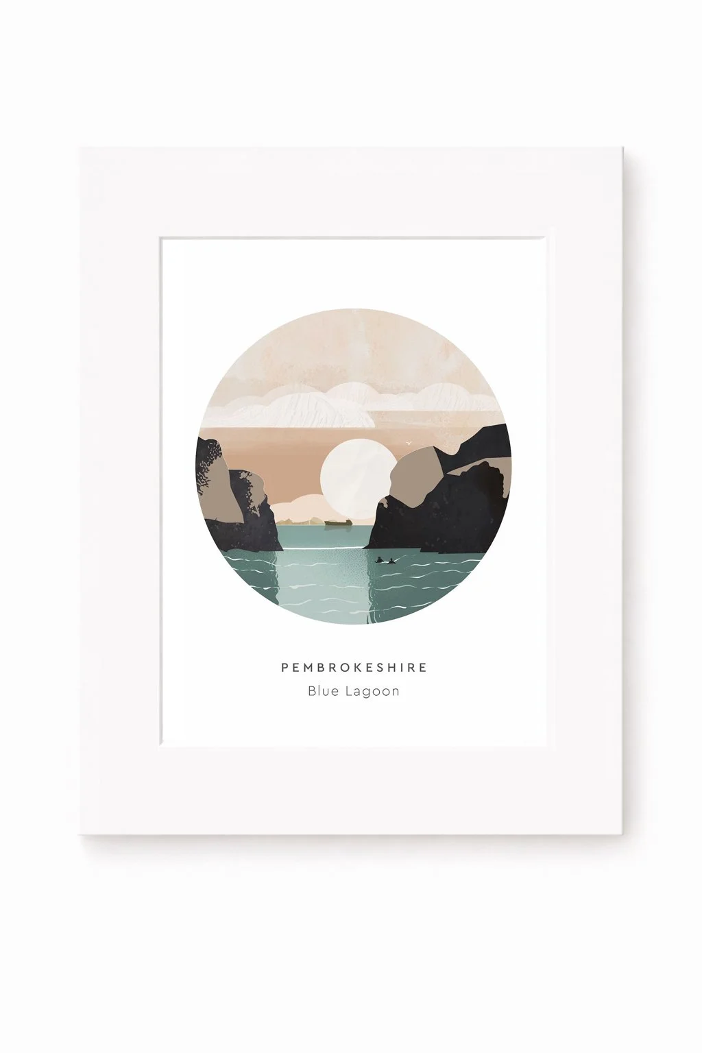 Blue Lagoon Print