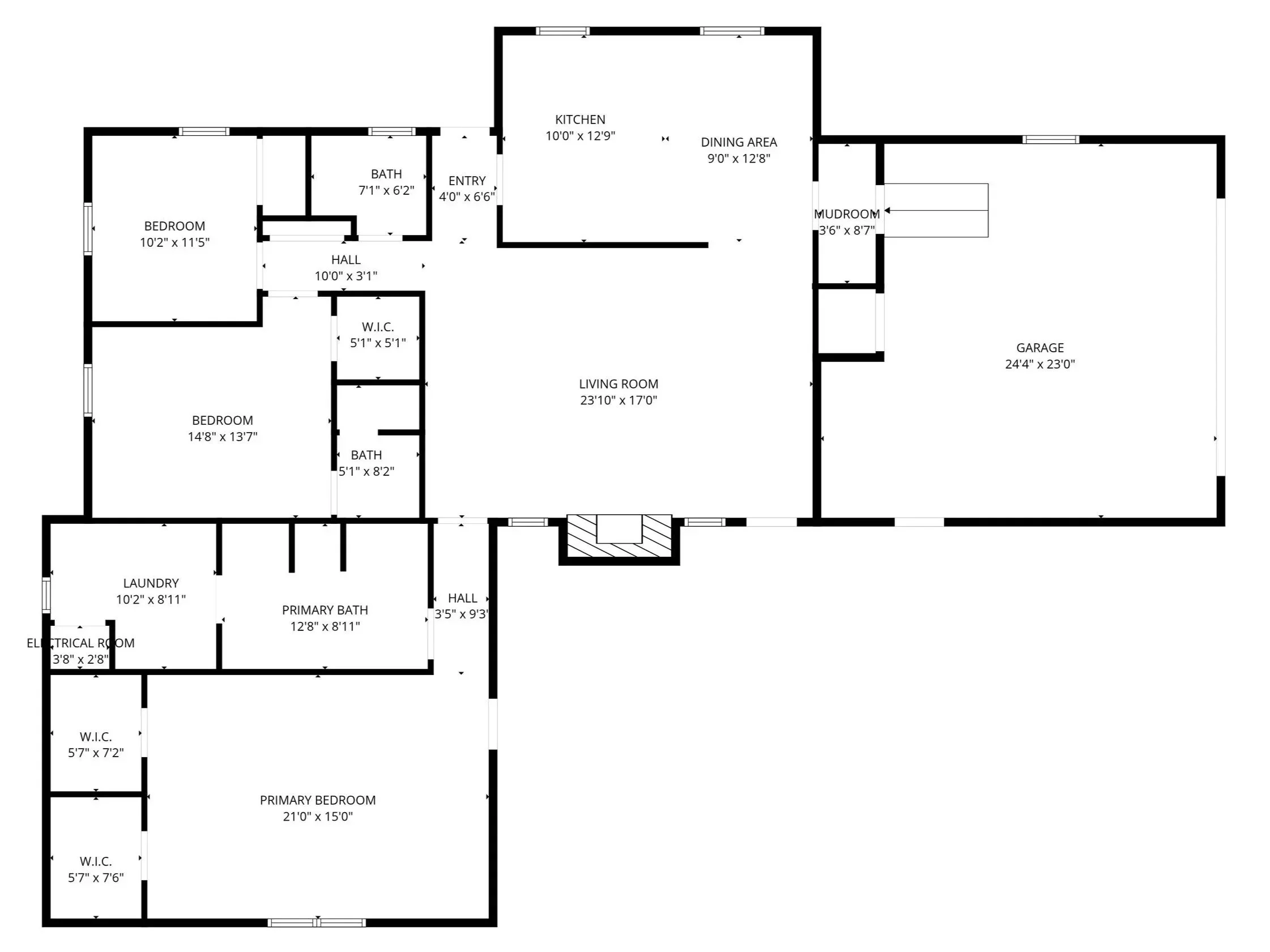 El Reno, OK Real Estate Photography. OKC Real Estate Photographer. Floor Plans House Layout