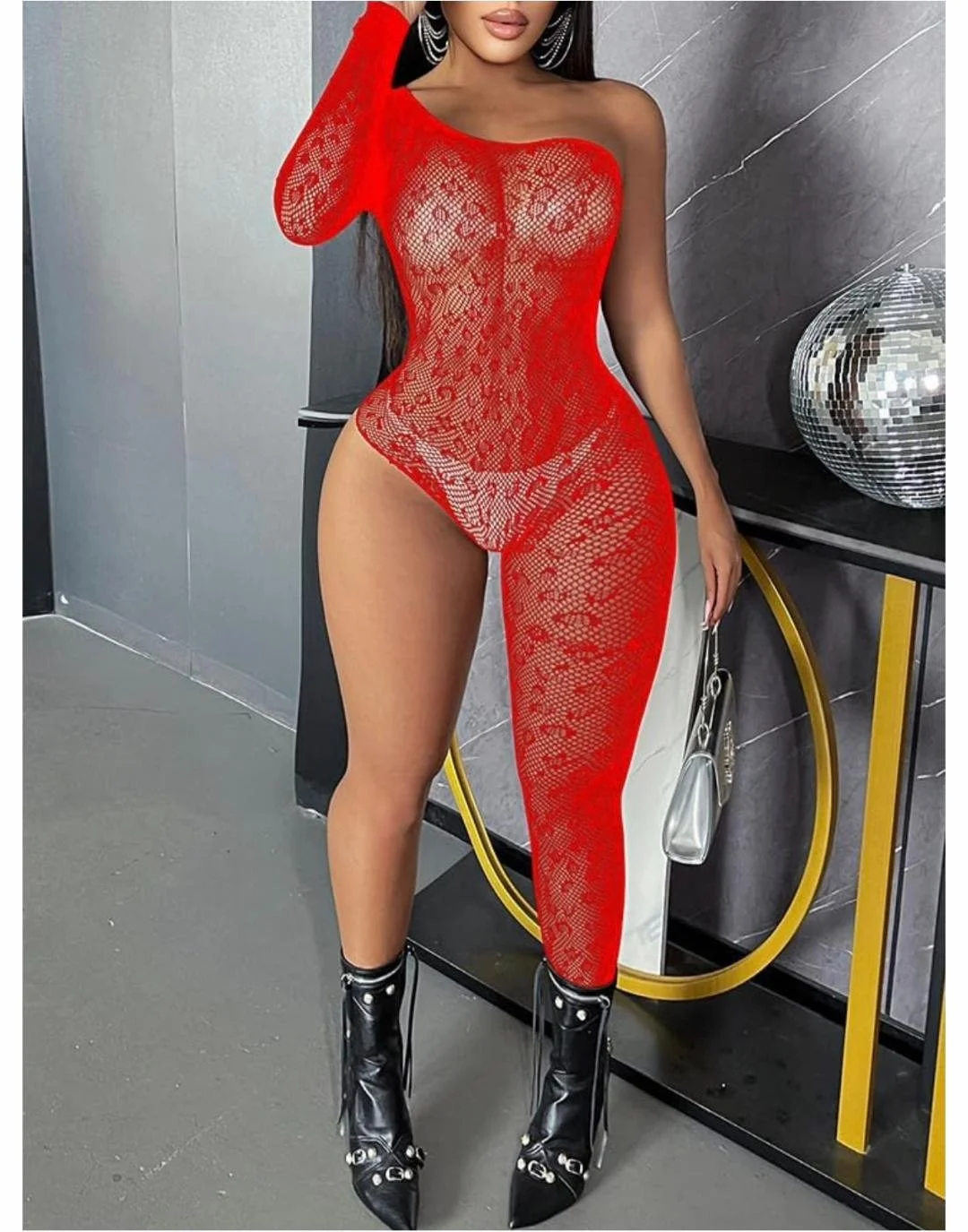 Asymmetrical Sensation Bodysuit