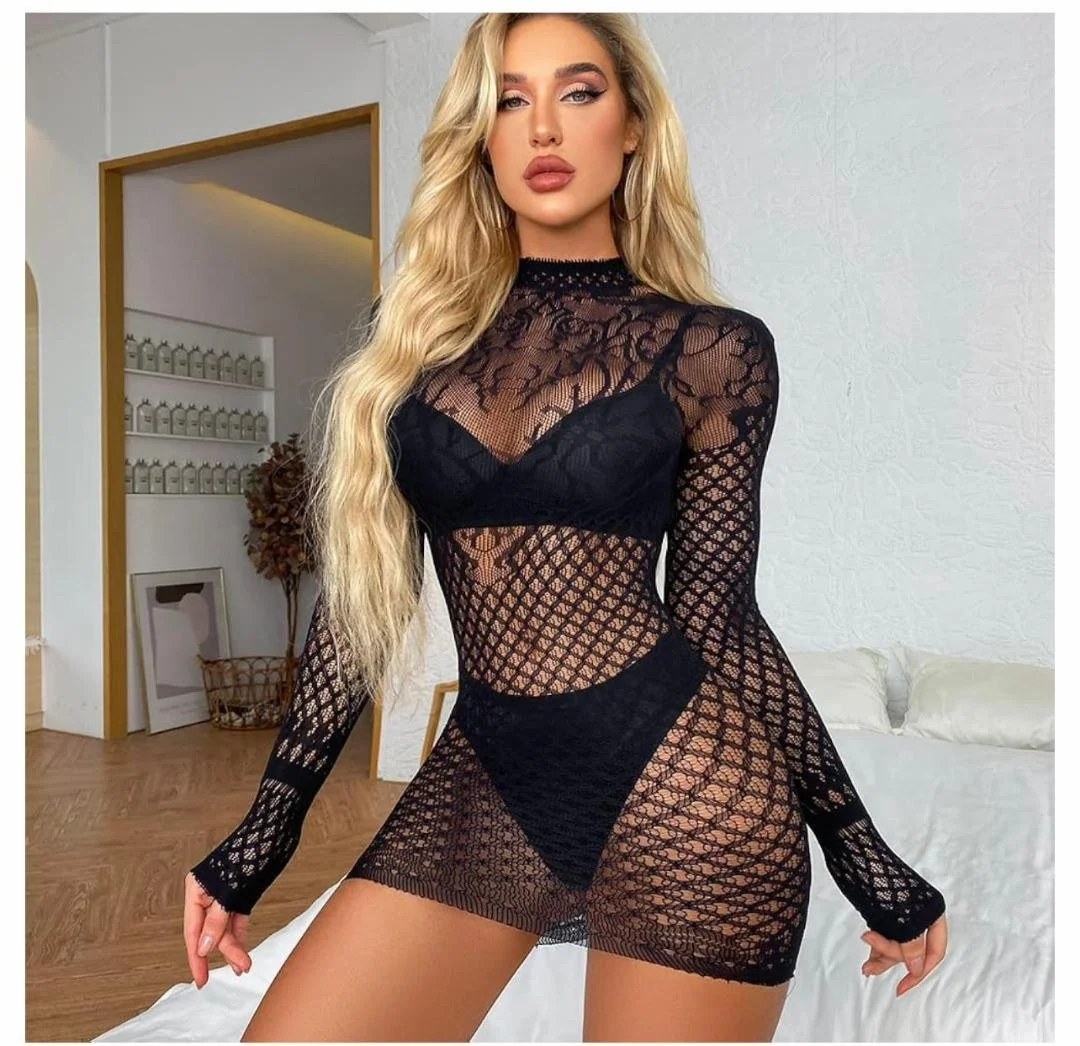 Allure See-Through Dress