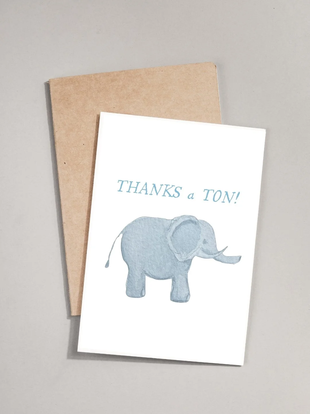 Thanks A Ton! - Greeting Card