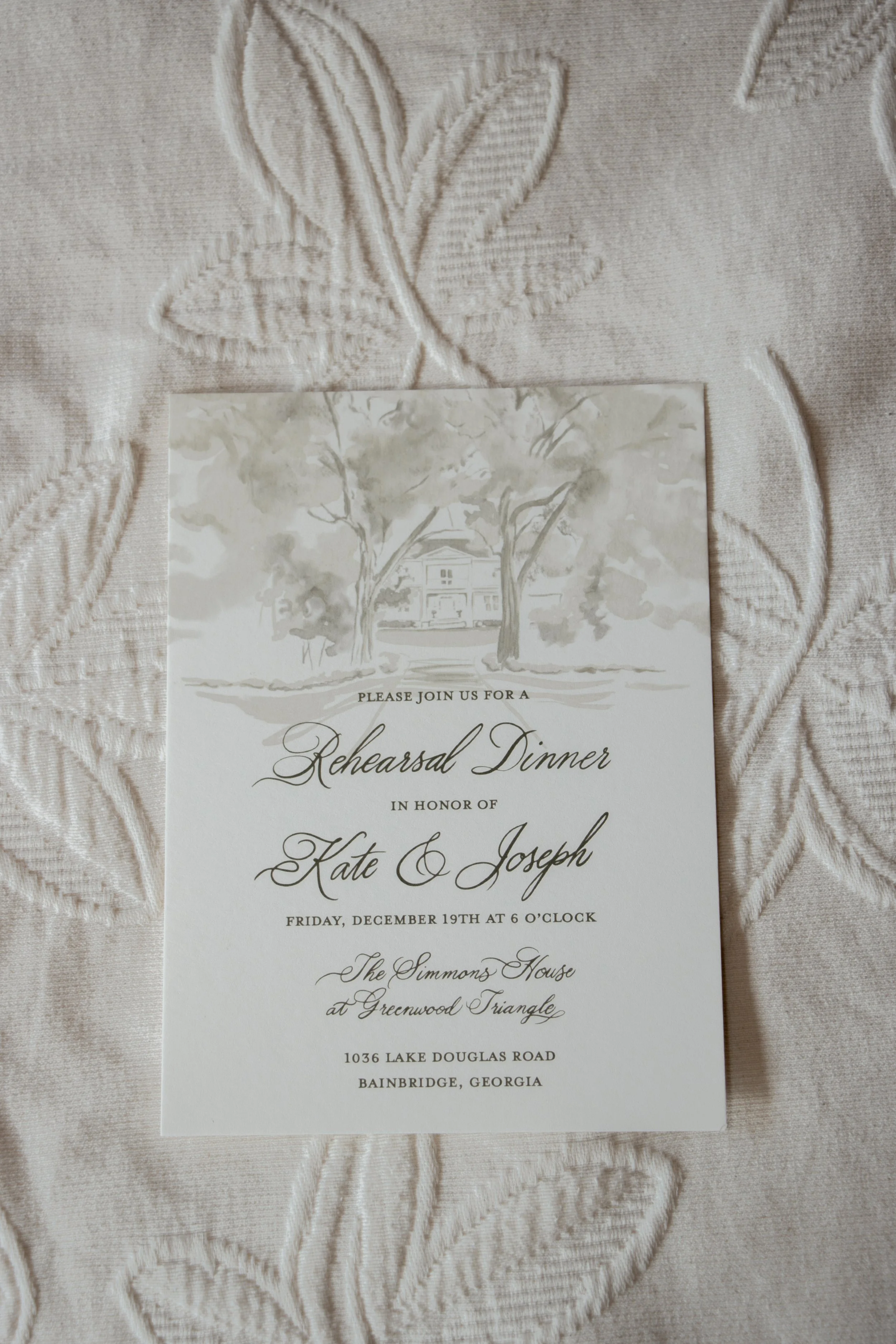 Rehearsal Dinner and Showers