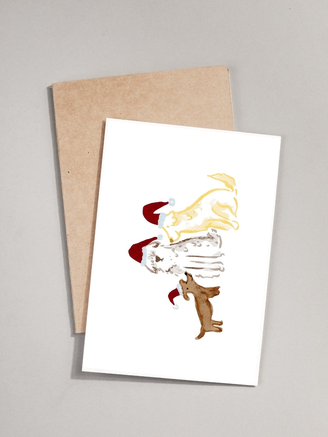 Santa Paws - Greeting Card