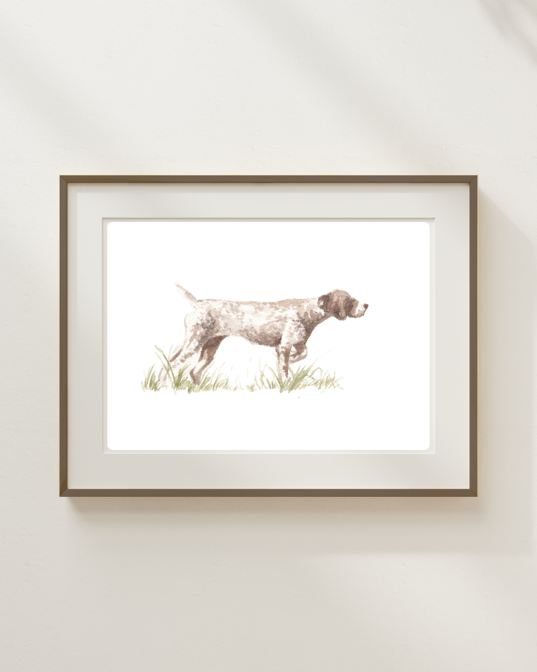 German Shorthaired Pointer Print