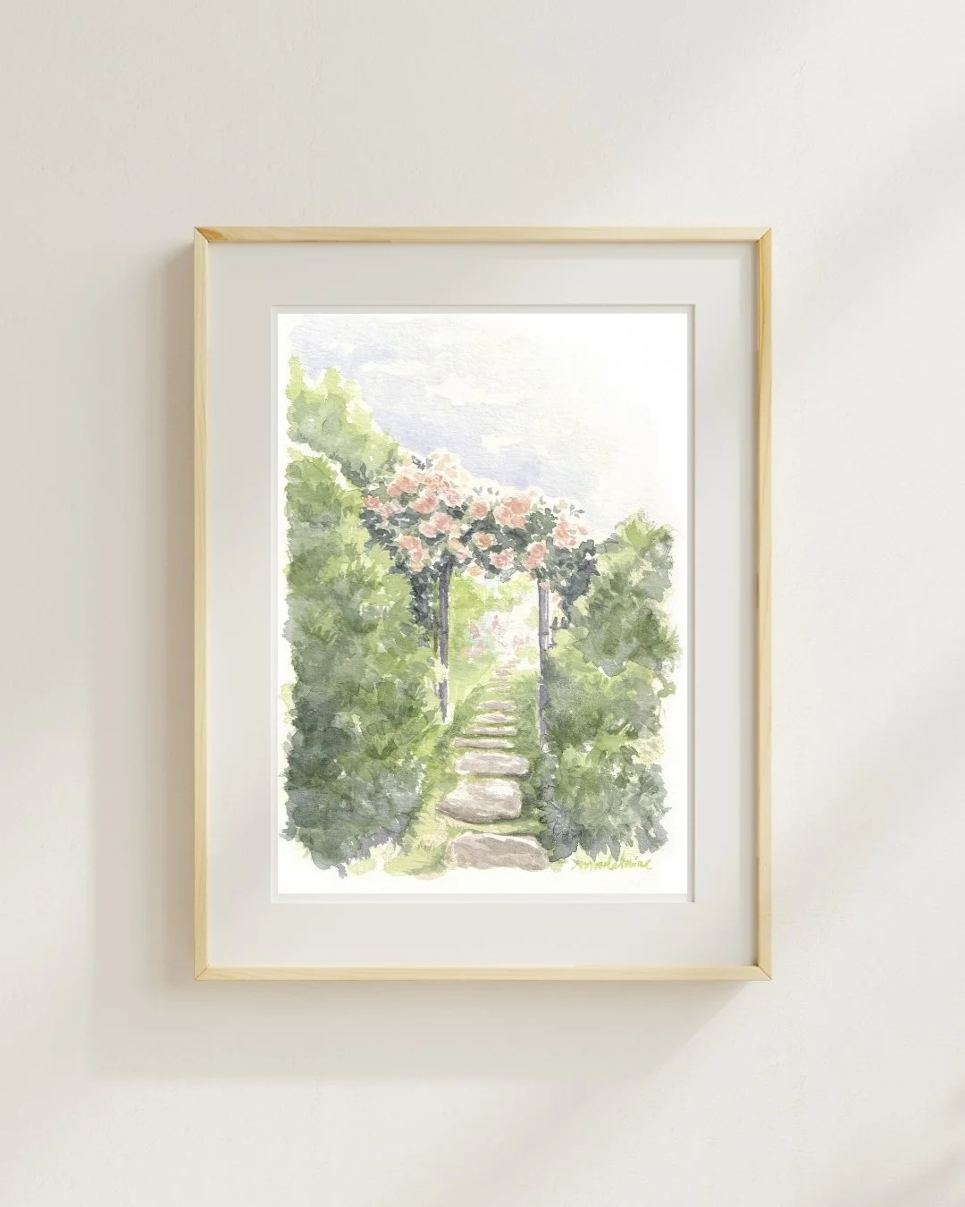 Rose Arbor Print