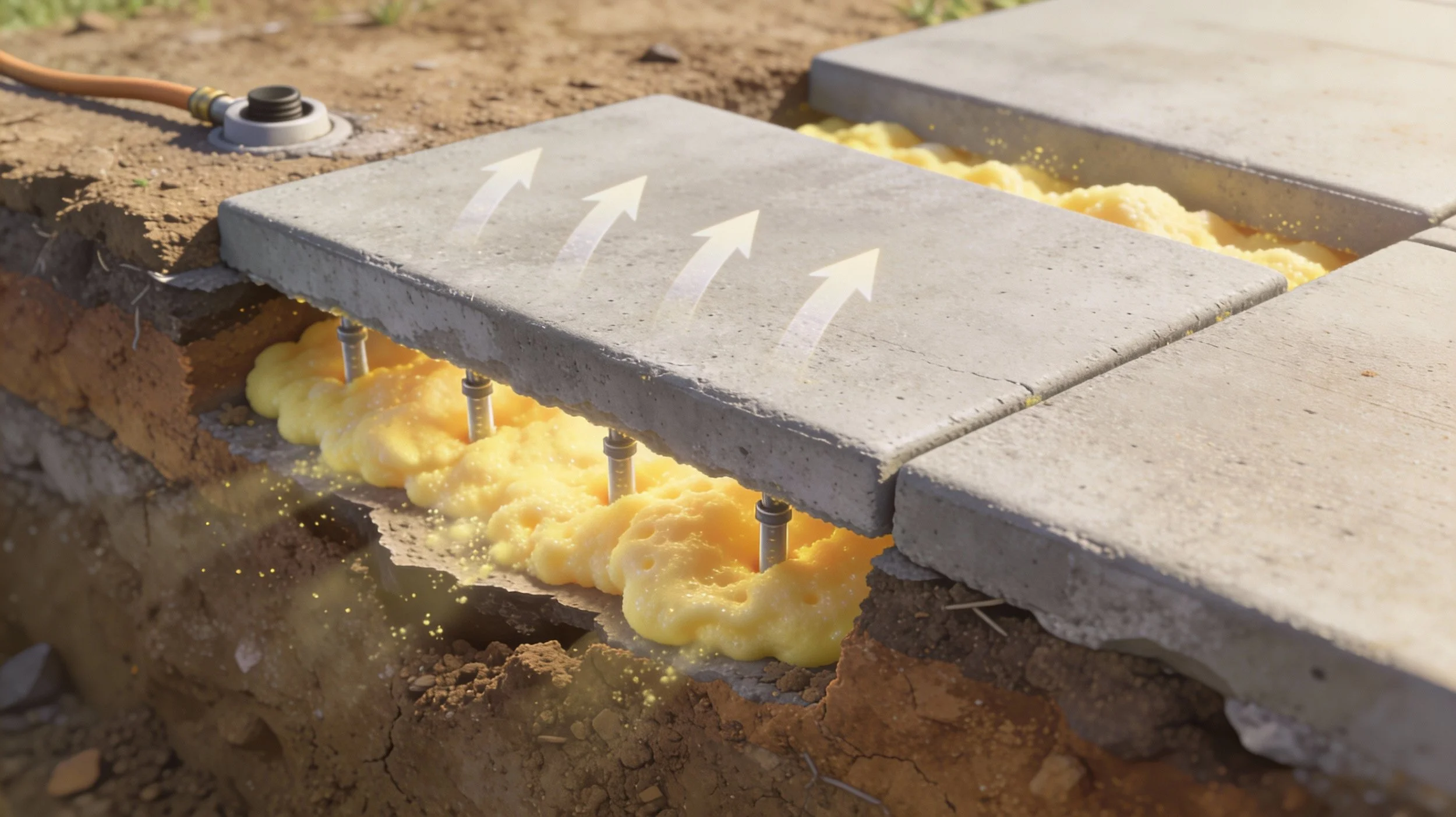 Lifting / Jacking Foam for residential and commercial Alberta Canada