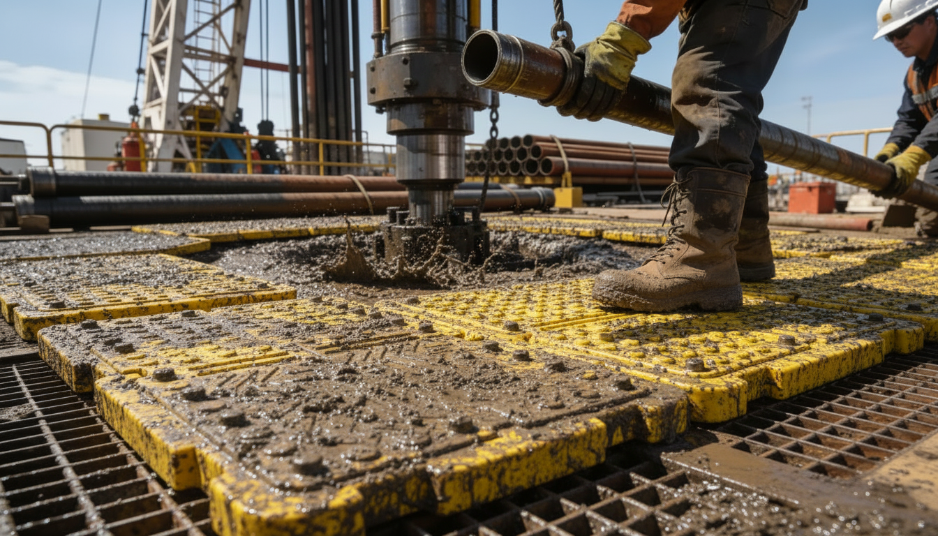 Cast Urethane Oilfield Safety Matting Products Canada