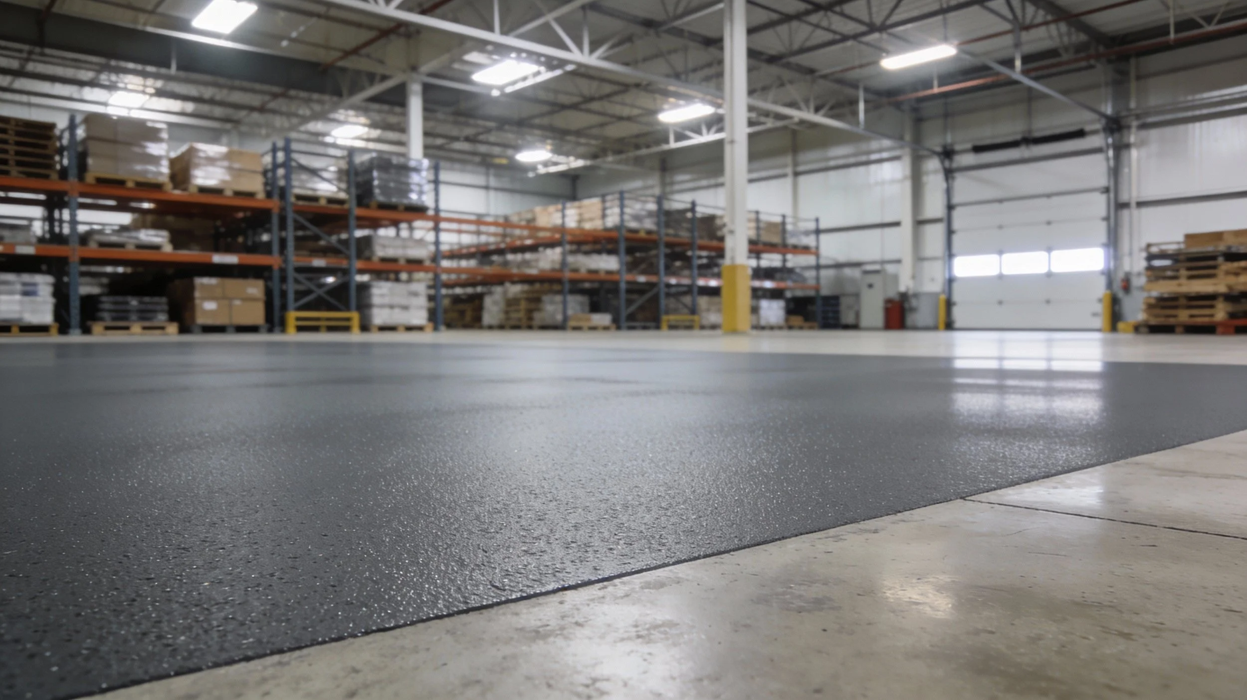 Polyurea & Polyurethane spray coating for industrial and commercial floors and concrete Alberta Canada