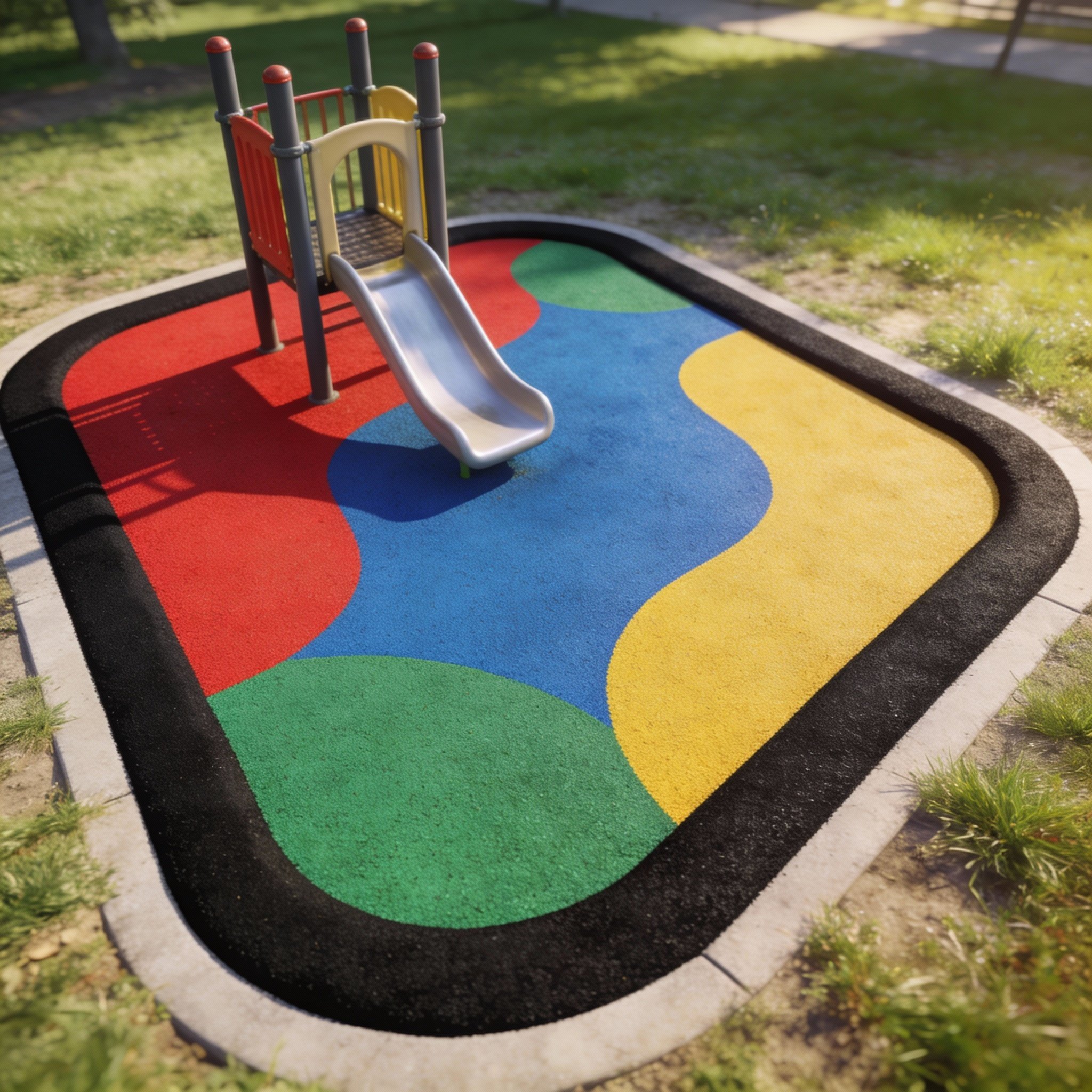 EPDM rubber granules for playground rubber surfaces Alberta Canada